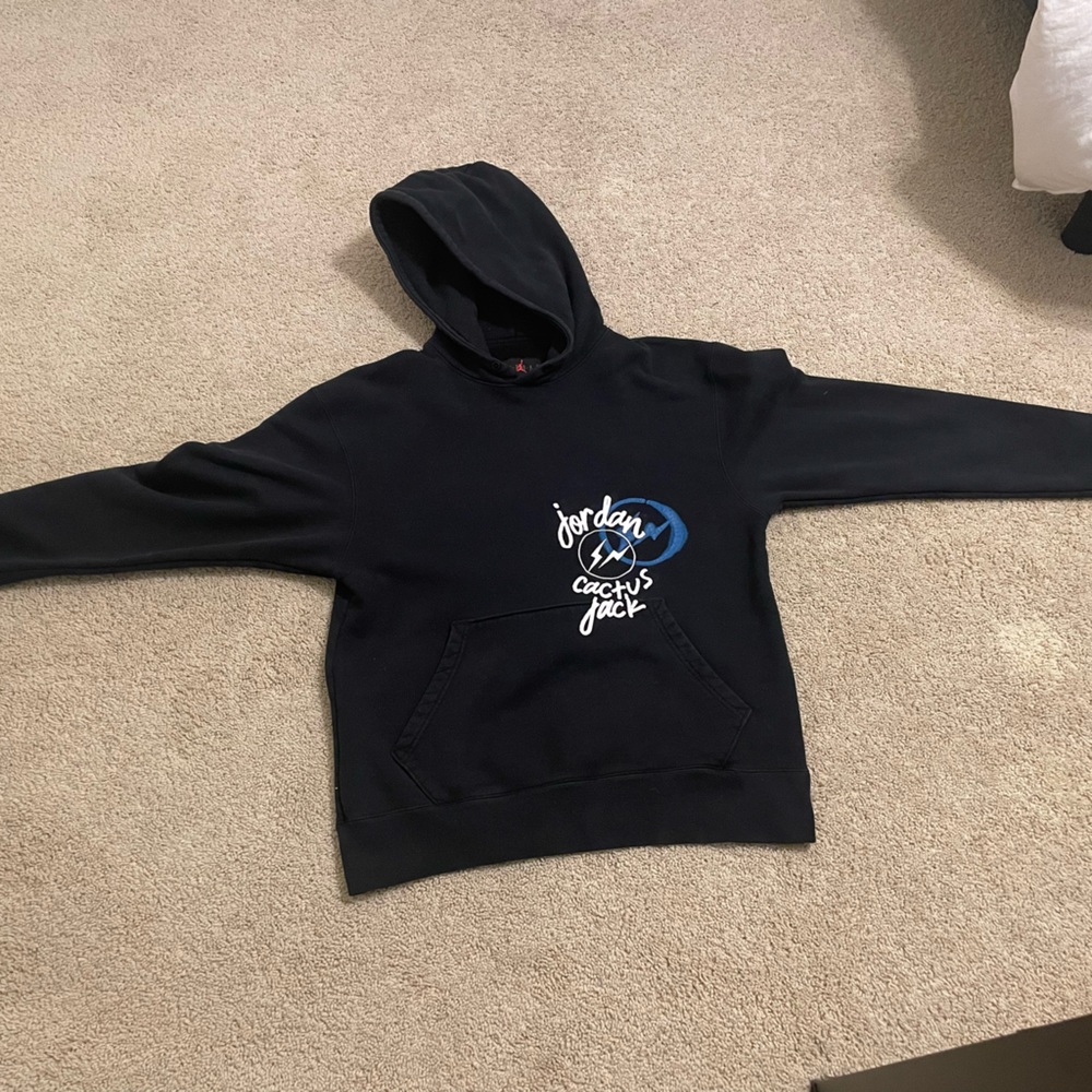 Air Jordan x Travis Scott x Fragment Design Hoodie. Men’s Medium. EUC